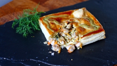 Cockle and Mussel Pie