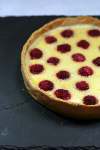 Raspberry Tart with Cream, 1777